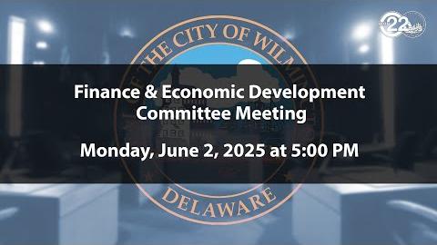 Finance & Econ Development Meeting | June 2, 2025