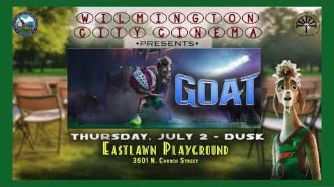 Parks & Recreation Summer Cinema Series - GOAT
