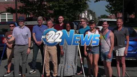 WITN 22 News | Pride Month Proclamation Ceremony and Pride Crosswalk Painting
