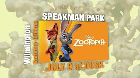 Parks & Recreation Summer Cinema Series - Zootopia