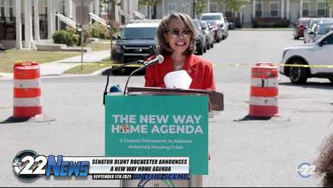 WITN 22 News On the Scene | Senator Blunt Rochester Announces "A New Way Home" Agenda