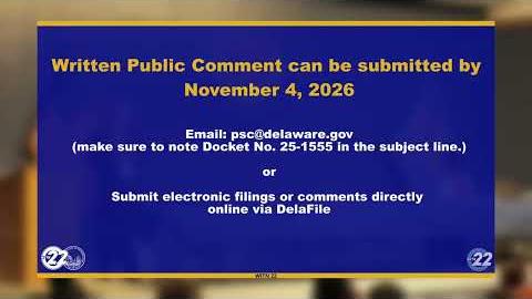 WITN 22 News | Delmarva Power Public Service Commission