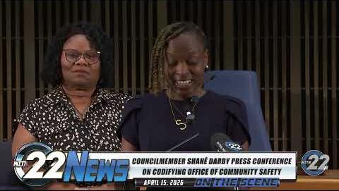 WITN22 On the Scene | Codifying the Office of Public Safety Press Conference | April 15, 2026