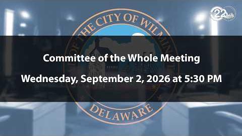 Committee of the Whole | September 2, 2026