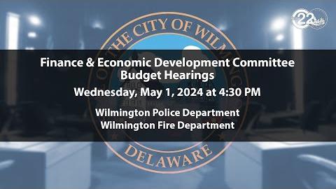 FY2025 Budget Hearings | WPD & WFD  | 5/1/2024
