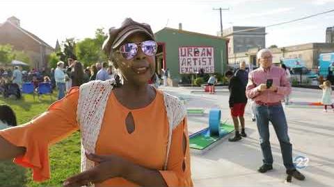WITN 22 News | Tina Betz Urban Artist Exchange