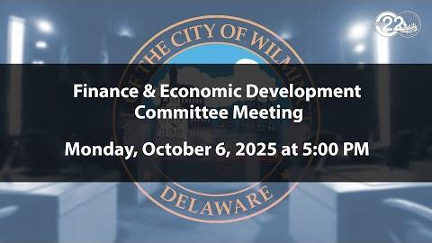 Finance & Economic Development Committee Meeting  | 10/6/2025
