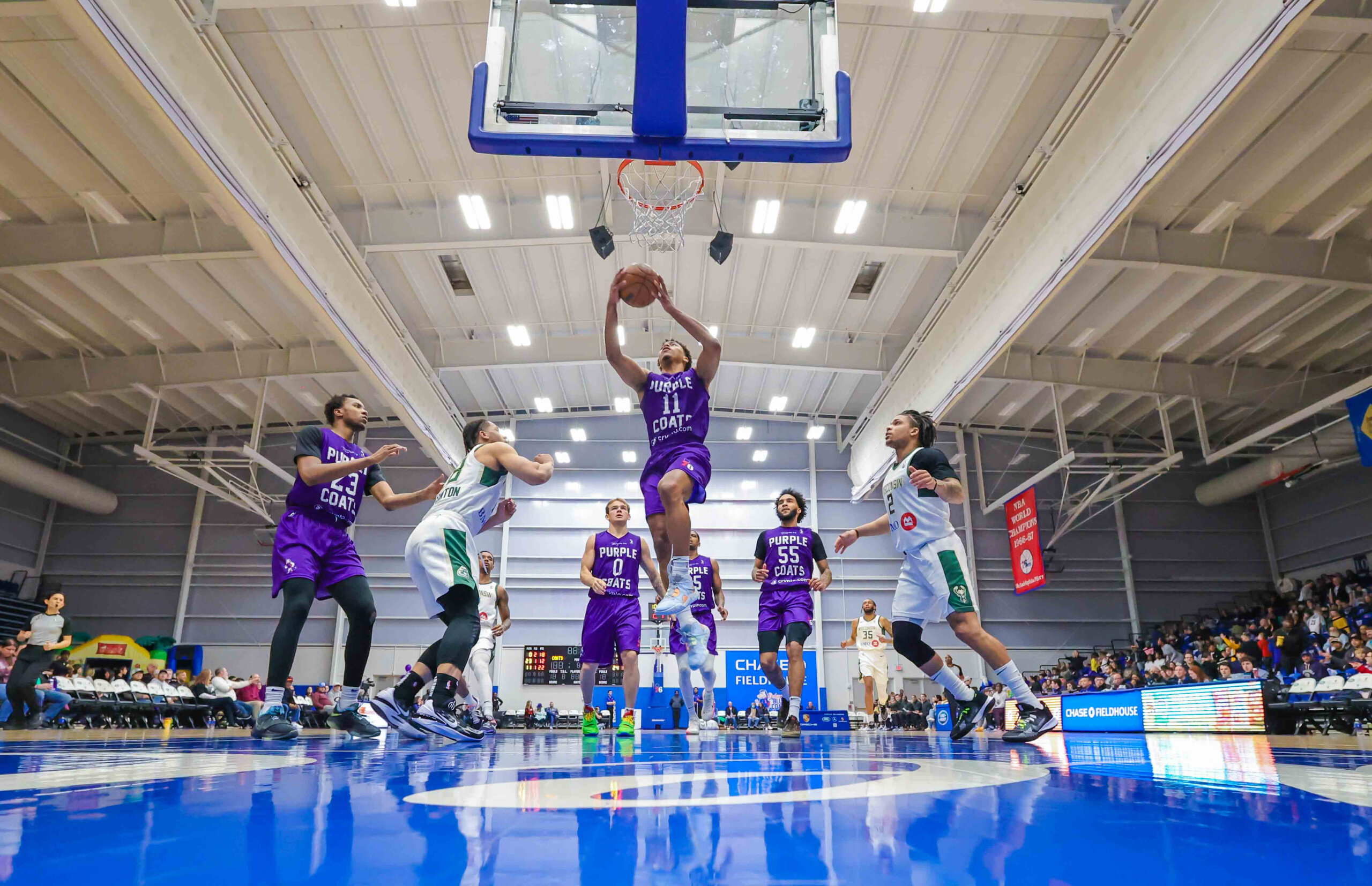 PURPLE COATS DROP 166 AND FRANCHISE RECORD WITH WIN OVER WISCONSIN