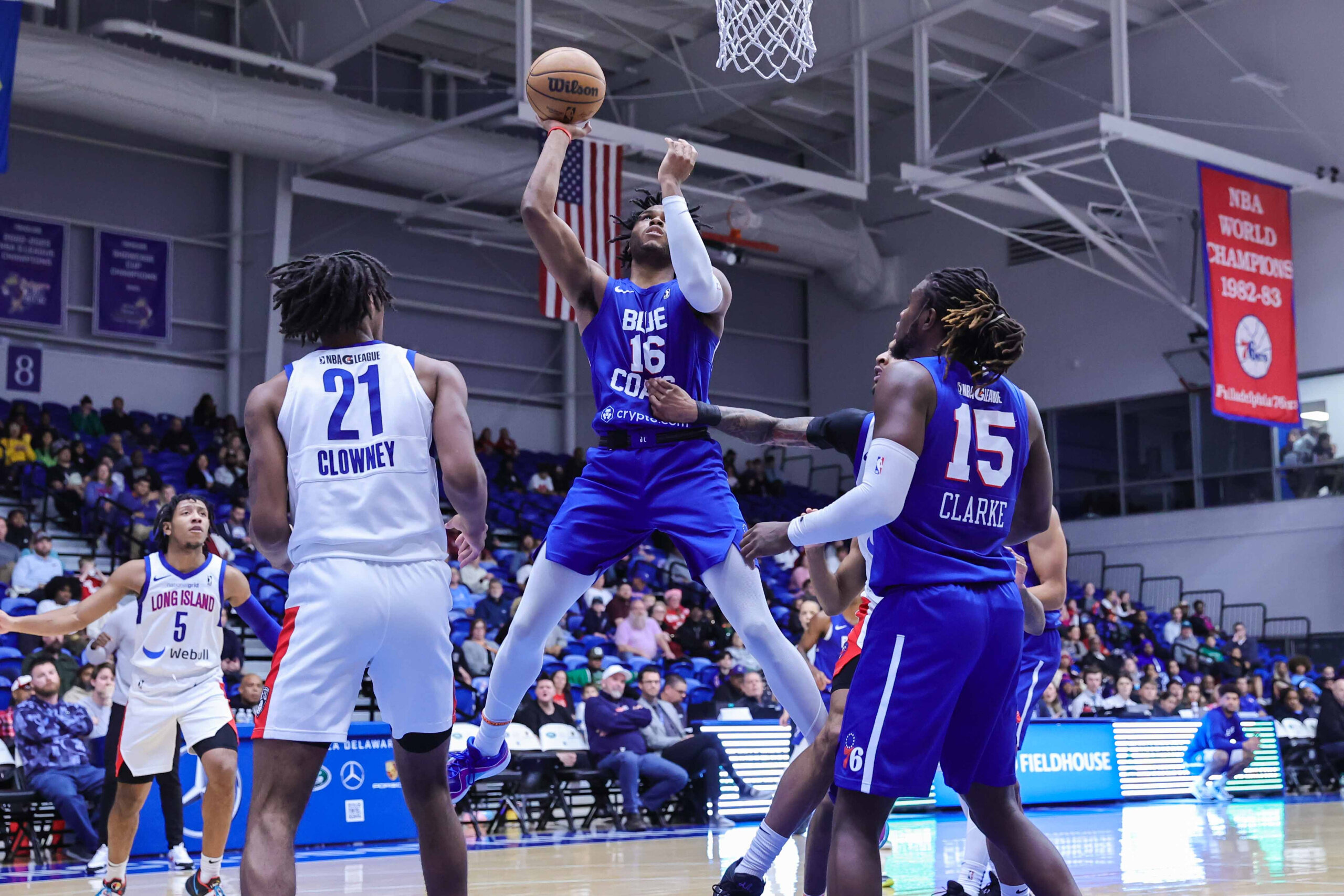 Long Island Nets Seize Victory as BlueCoats Fall 125-117 in Intense Showdown